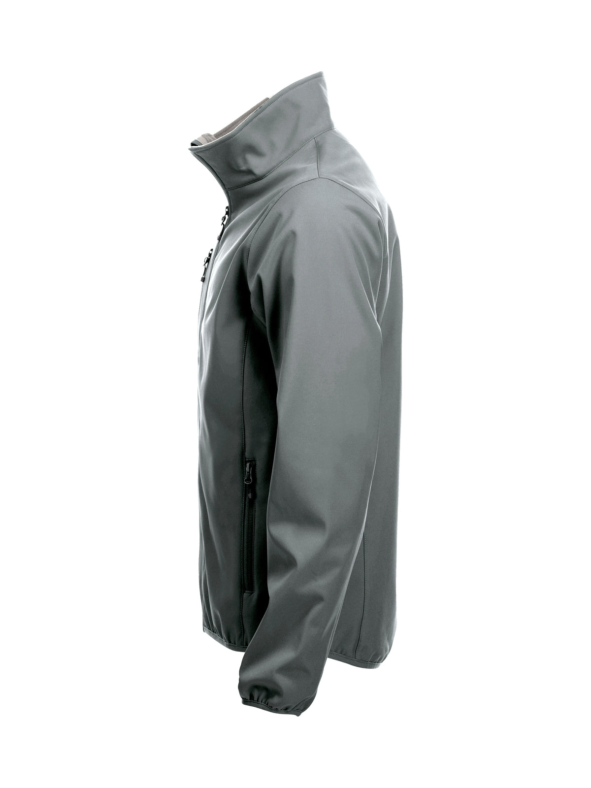 Clique Basic Softshell Jacket – Pistol – venstre side