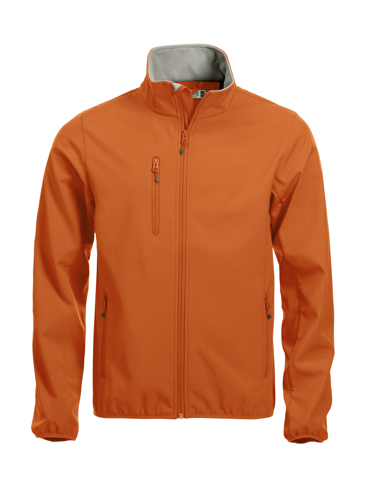 Clique Basic Softshell Jacket – Blodoransje – forside