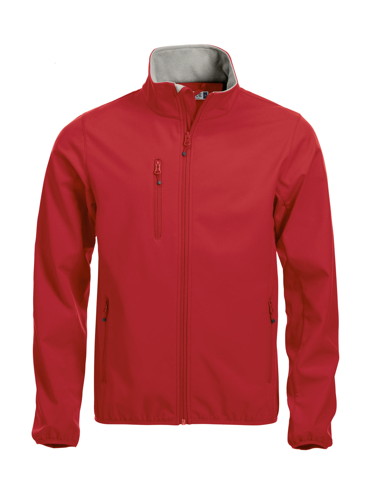 Clique Basic Softshell Jacket – Rød – forside