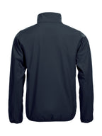 Clique Basic Softshell Jacket – Mørk marineblå – bakside