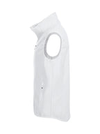 Clique Basic Softshell Vest – Hvit – venstre side