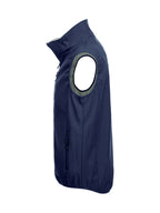 Clique Basic Softshell Vest – Mørk marineblå – venstre side