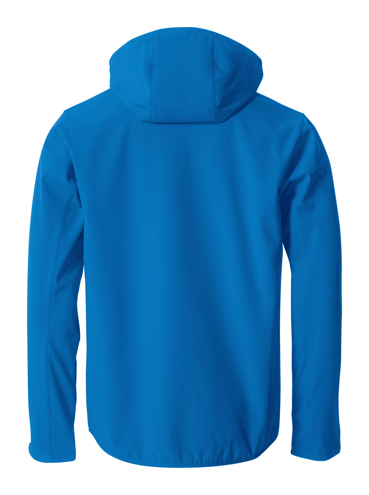 Clique Basic Hoody Softshell – Kongeblå – bakside