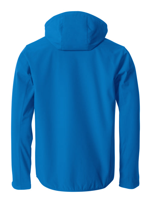 Clique Basic Hoody Softshell – Kongeblå – bakside