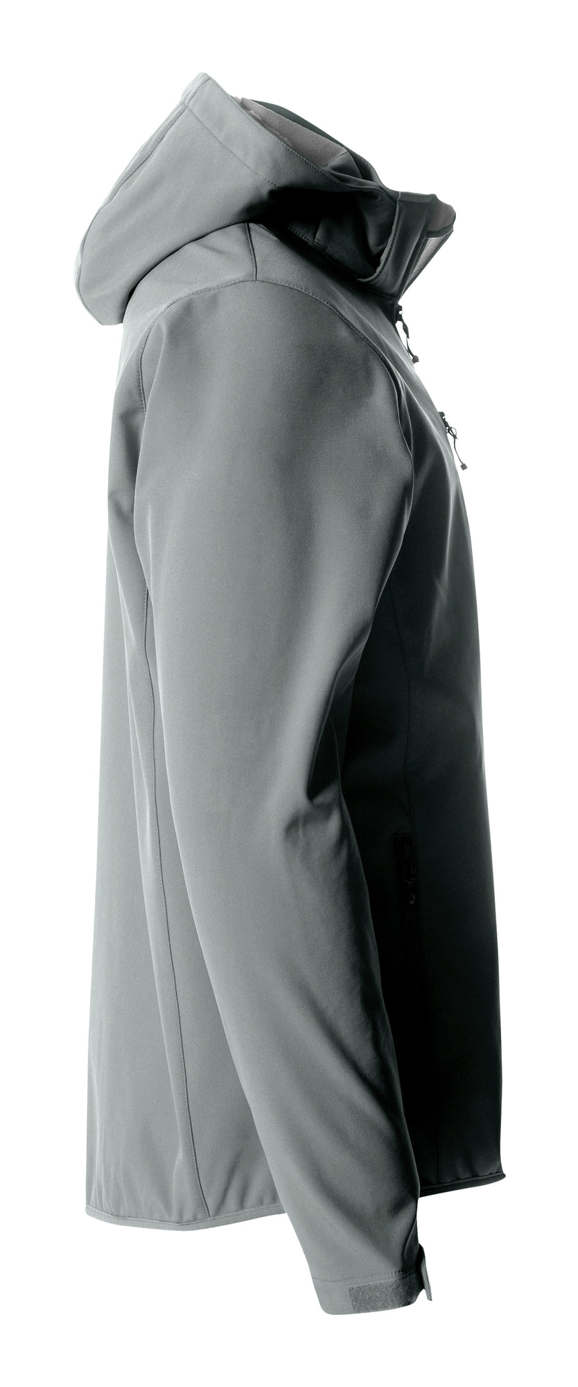 Clique Basic Hoody Softshell – Pistol – høyre side