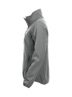 Clique Basic Softshell Jacket – dame – Pistol – venstre side