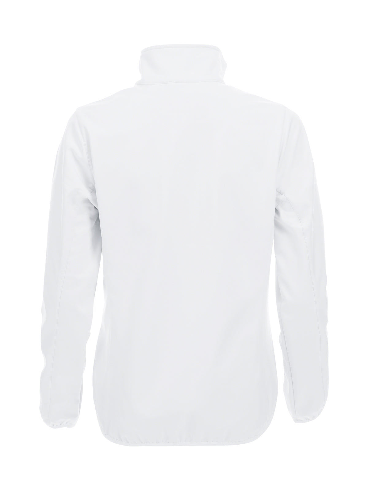 Clique Basic Softshell Jacket – dame – Hvit – bakside