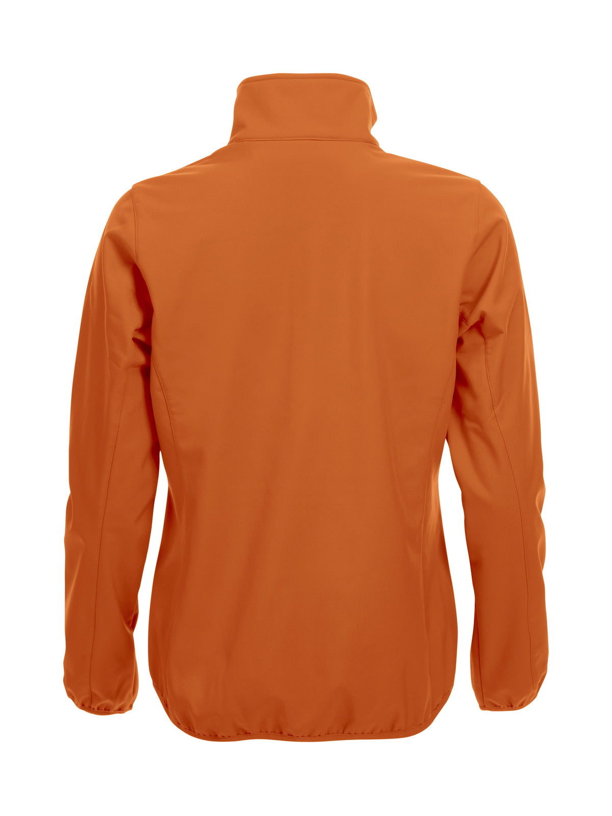 Clique Basic Softshell Jacket – dame – Blodoransje – bakside