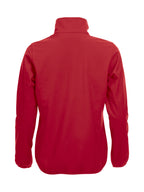 Clique Basic Softshell Jacket – dame – Rød – bakside
