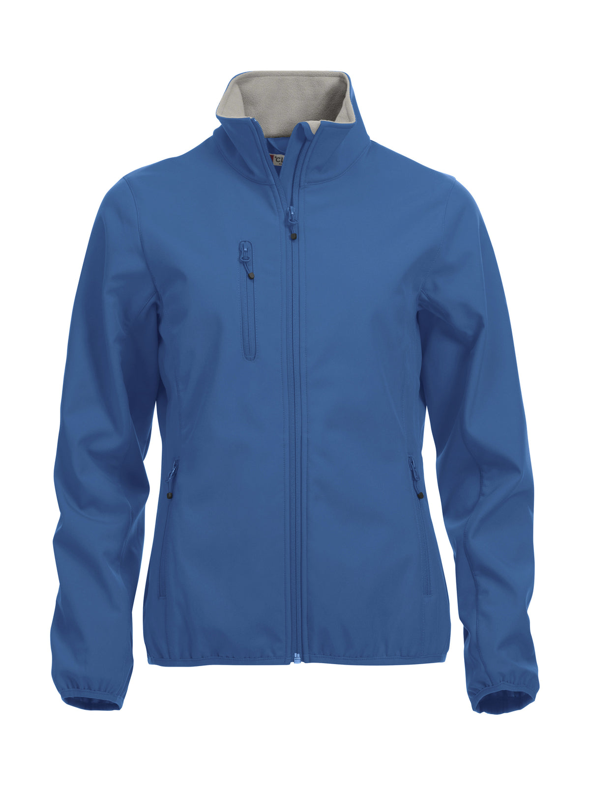 Clique Basic Softshell Jacket – dame – Kongeblå – forside