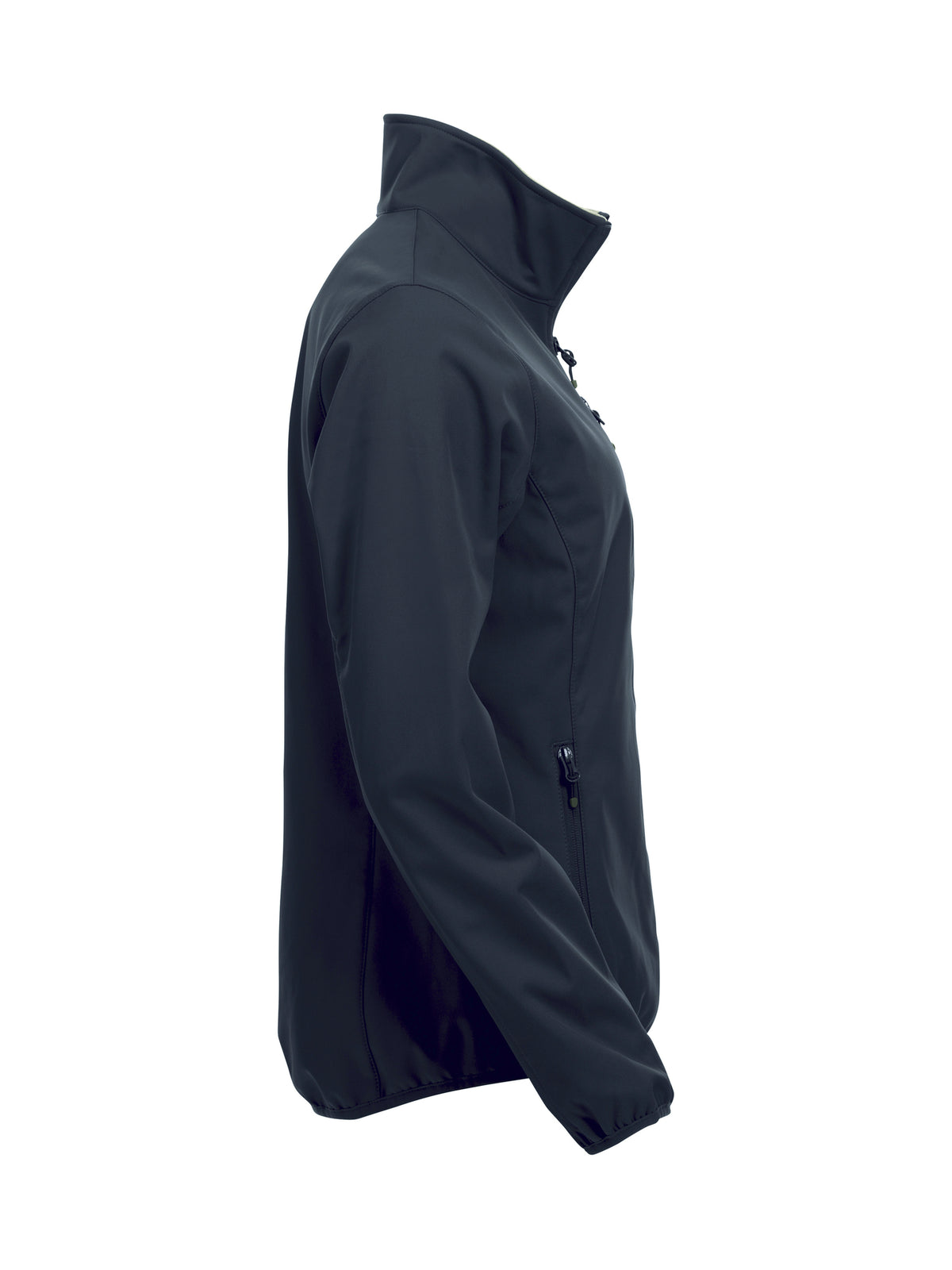 Clique Basic Softshell Jacket – dame – Mørk marineblå – høyre side