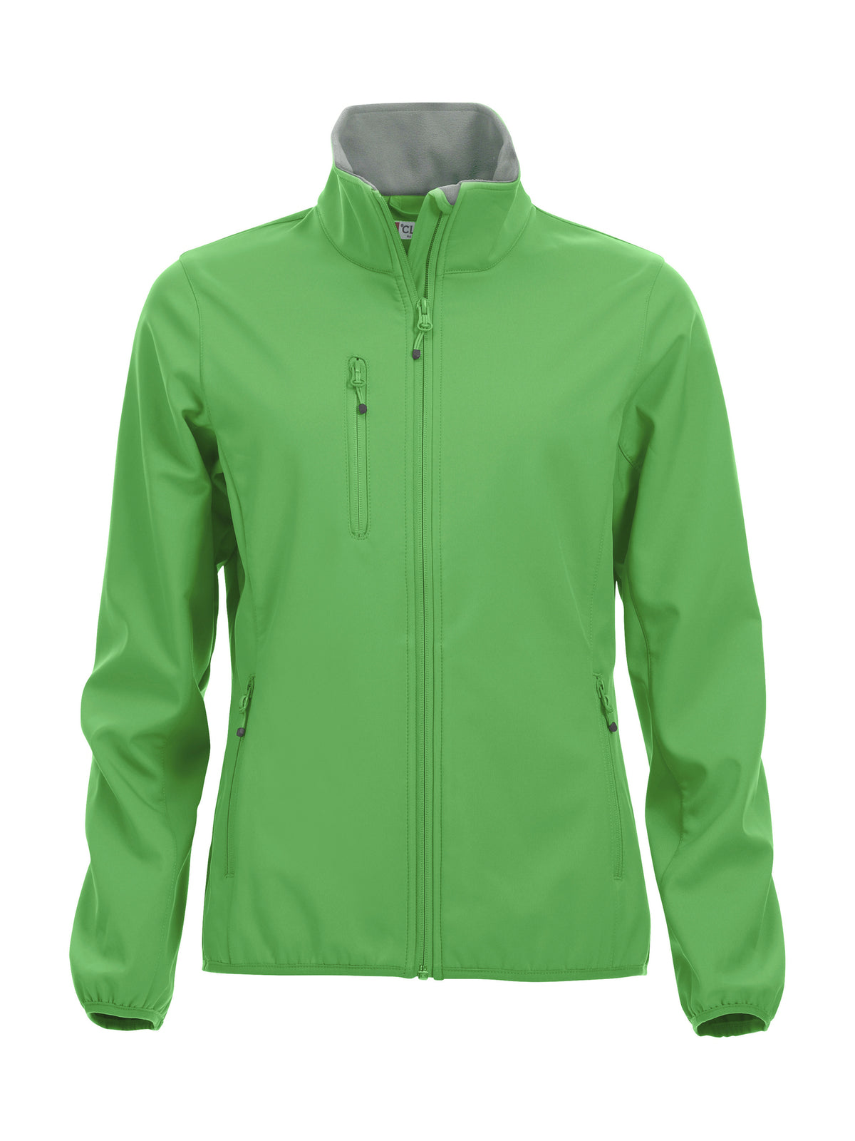Clique Basic Softshell Jacket – dame – Eplegrønn – forside