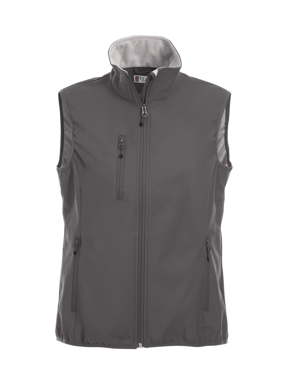 Clique Basic Softshell Vest – dame – Pistol – forside