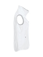 Clique Basic Softshell Vest – dame – Hvit – høyre side