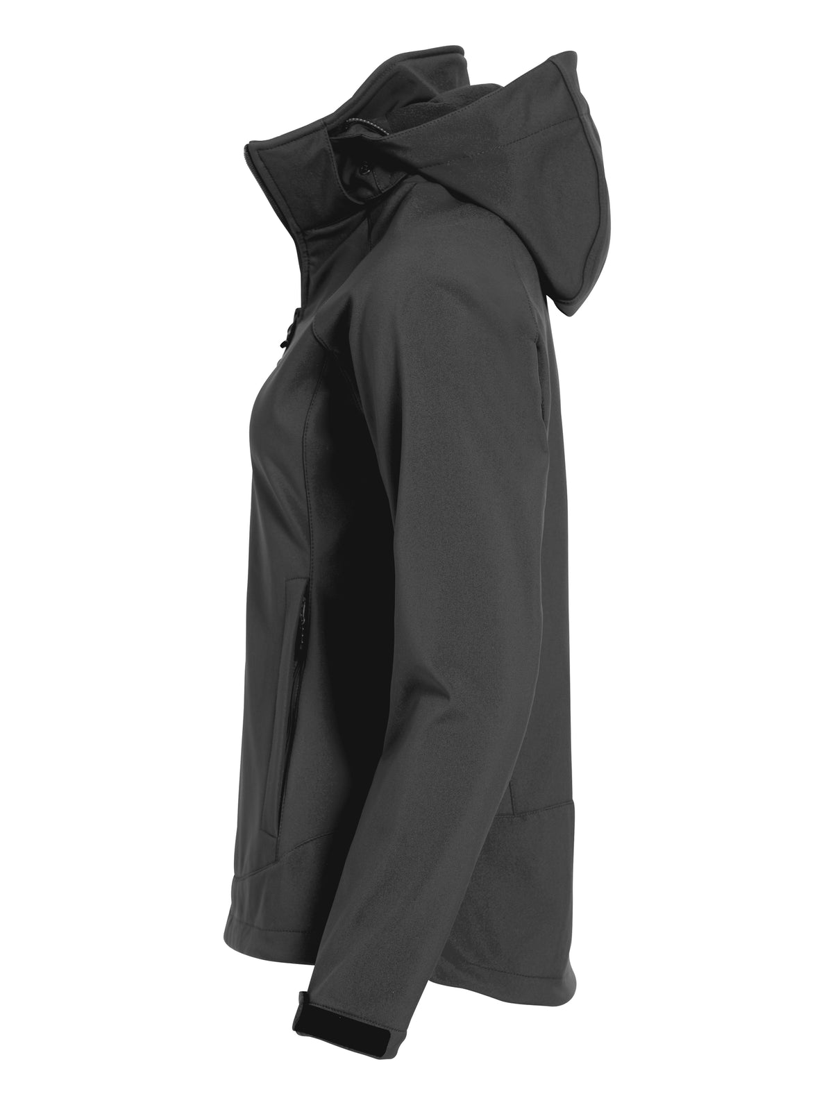 Clique Milford Jacket – dame – Mørk grå – venstre side
