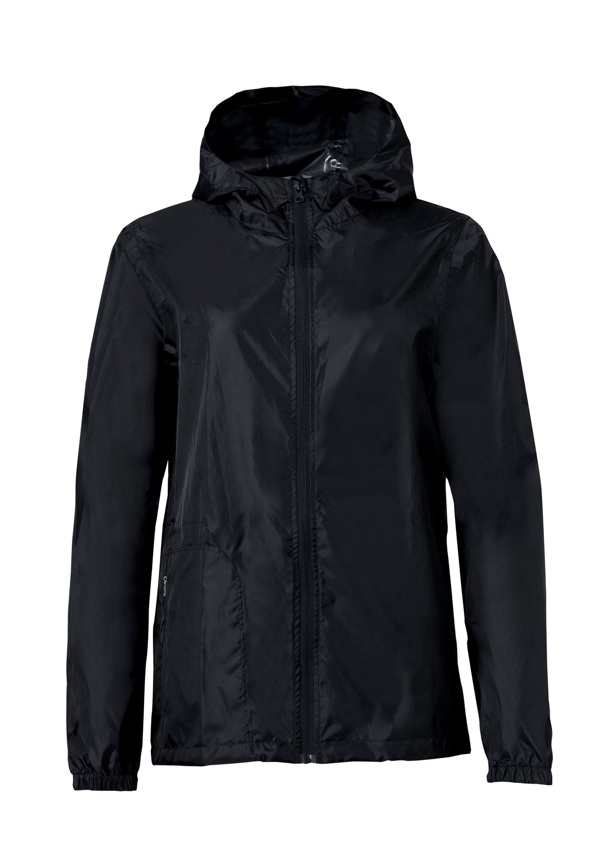 Clique Basic Rain Jacket – Svart – forside