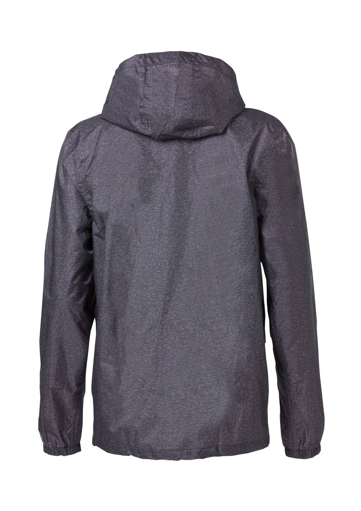 Clique Basic Rain Jacket – Antrasittmelert – bakside