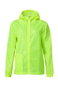 Clique Basic Rain Jacket – Signalgul – forside