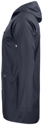 Clique Classic Rain Jacket – Mørk marineblå – venstre side
