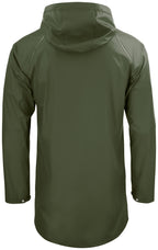 Clique Classic Rain Jacket – Jegergrønn – bakside