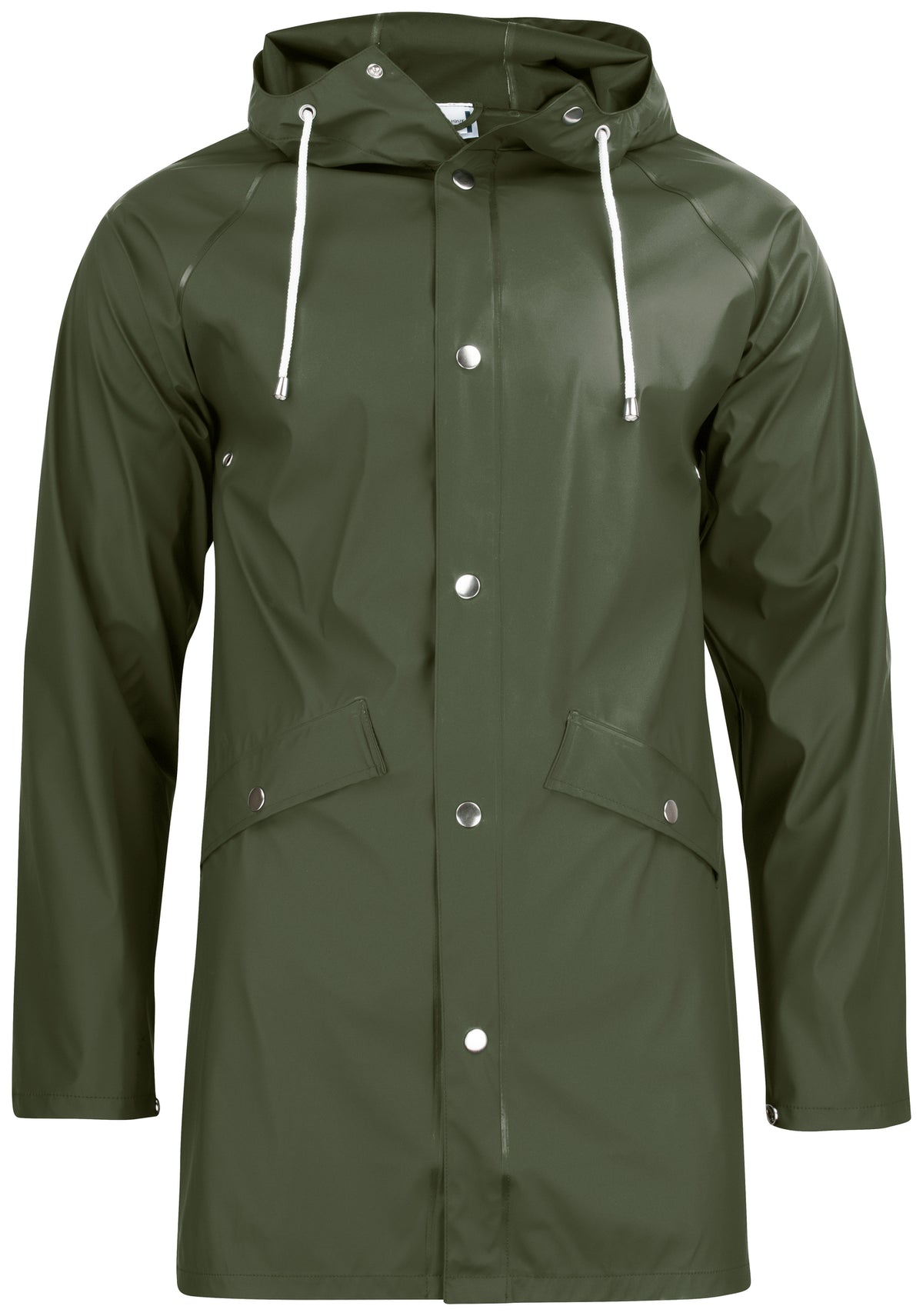 Clique Classic Rain Jacket – Jegergrønn – forside