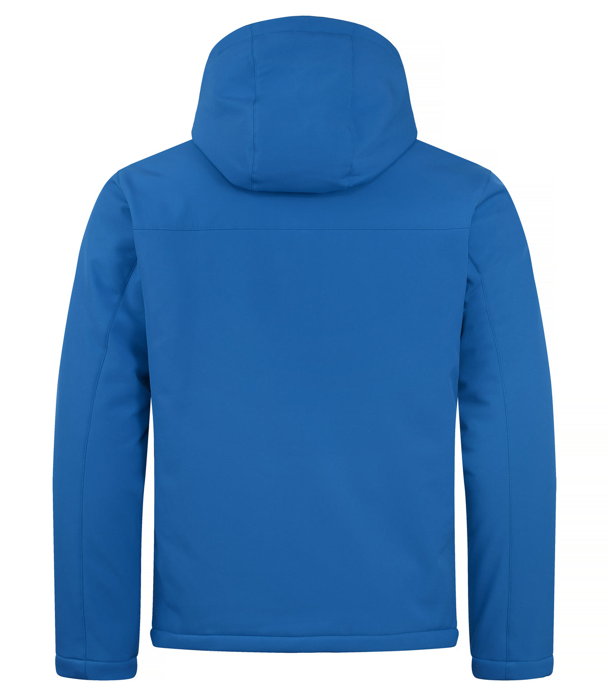 Clique Padded Hoody Softshell – Kongeblå – bakside