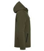 Clique Padded Hoody Softshell – Tåkegrønn – høyre side
