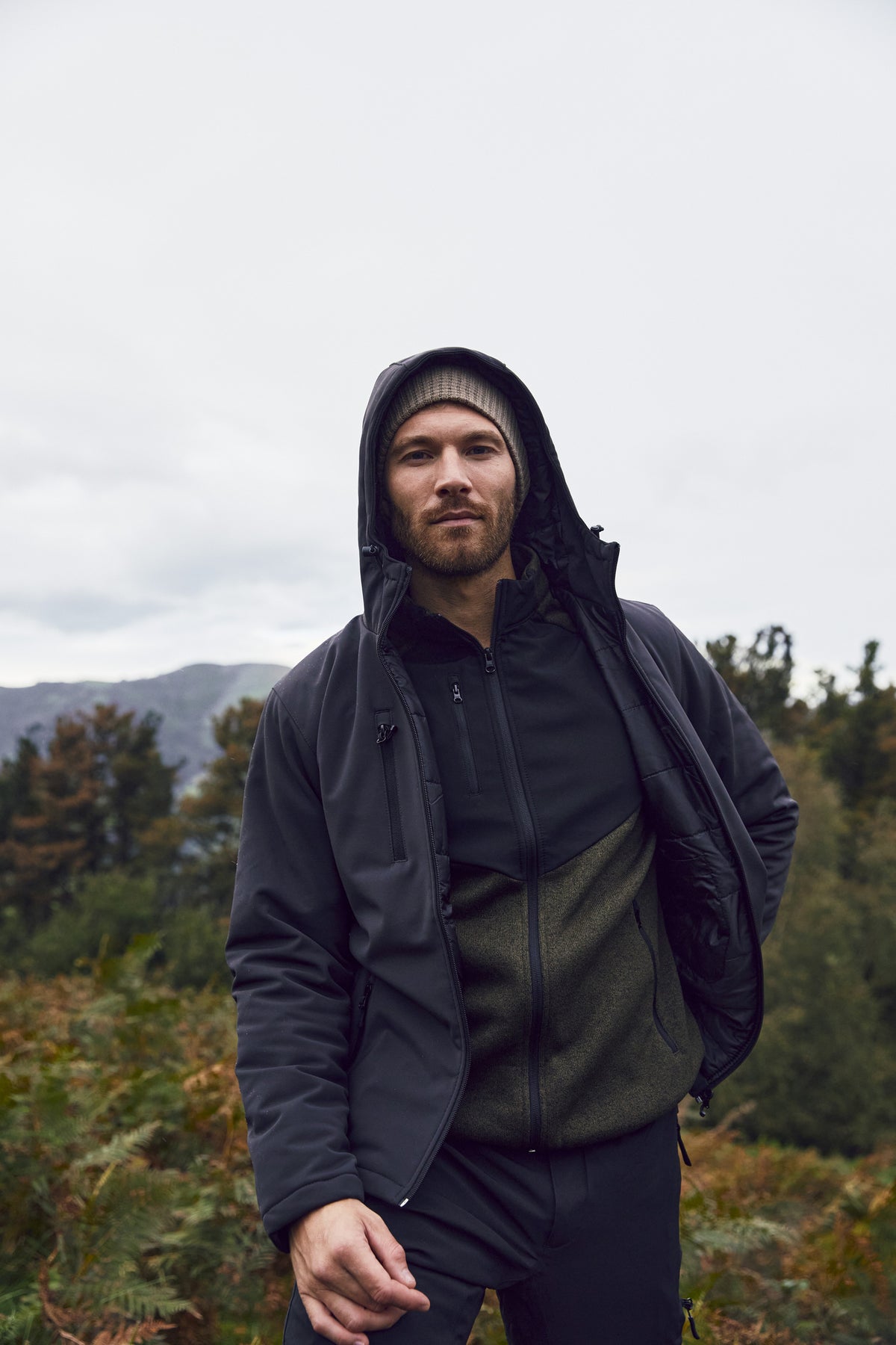 Clique Padded Hoody Softshell –  – produktbilde