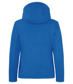 Clique Padded Hoody Softshell – dame – Kongeblå – bakside