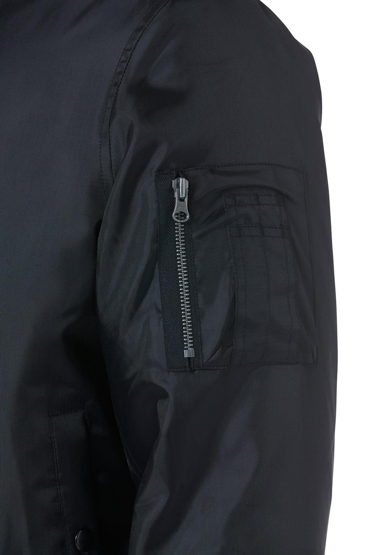 Clique Bomber – Svart – detalj