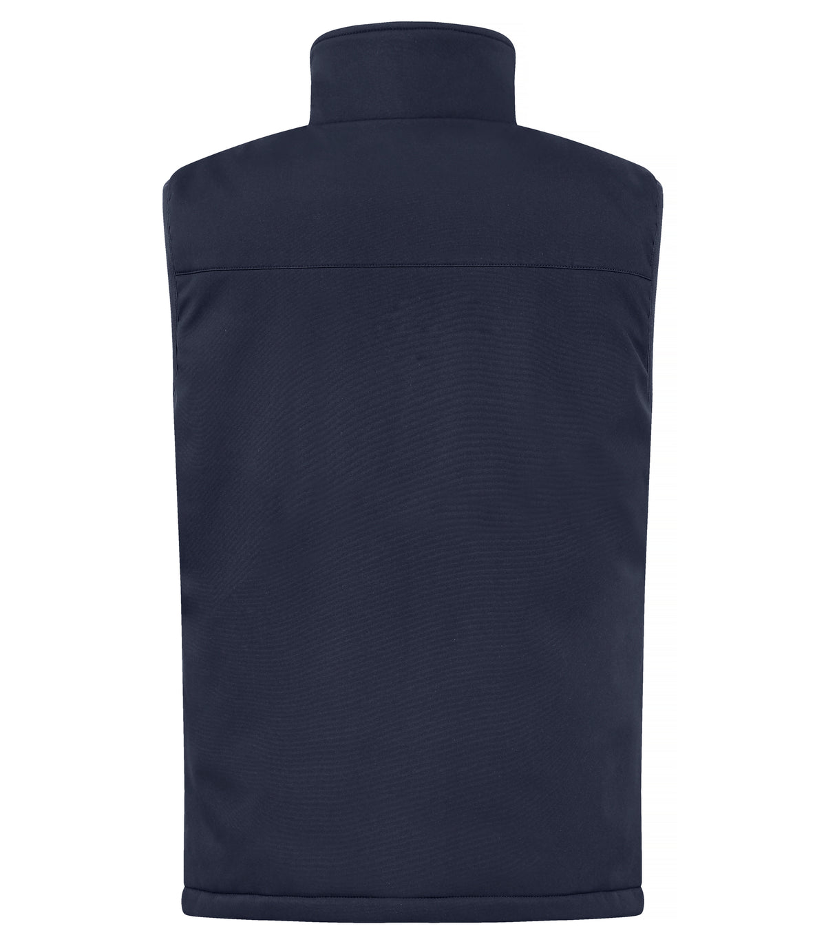 Clique Padded Softshell Vest – Mørk marineblå – bakside