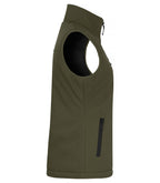 Clique Padded Softshell Vest – dame – Tåkegrønn – høyre side