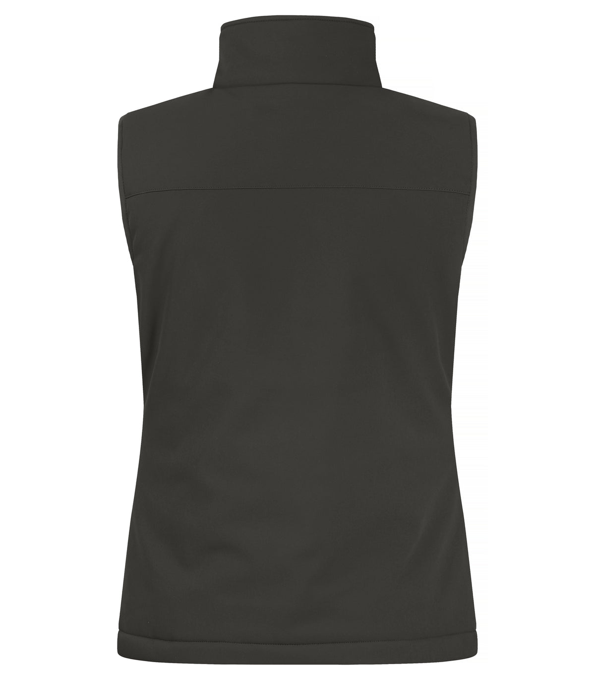 Clique Padded Softshell Vest – dame – Mørk grå – bakside