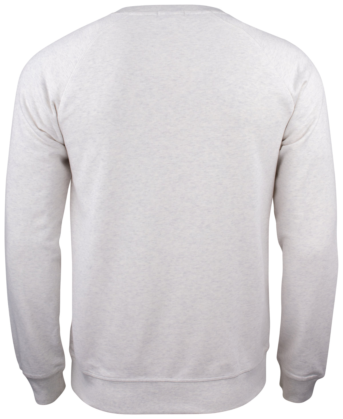 Clique Premium OC Roundneck – Naturmelert – bakside