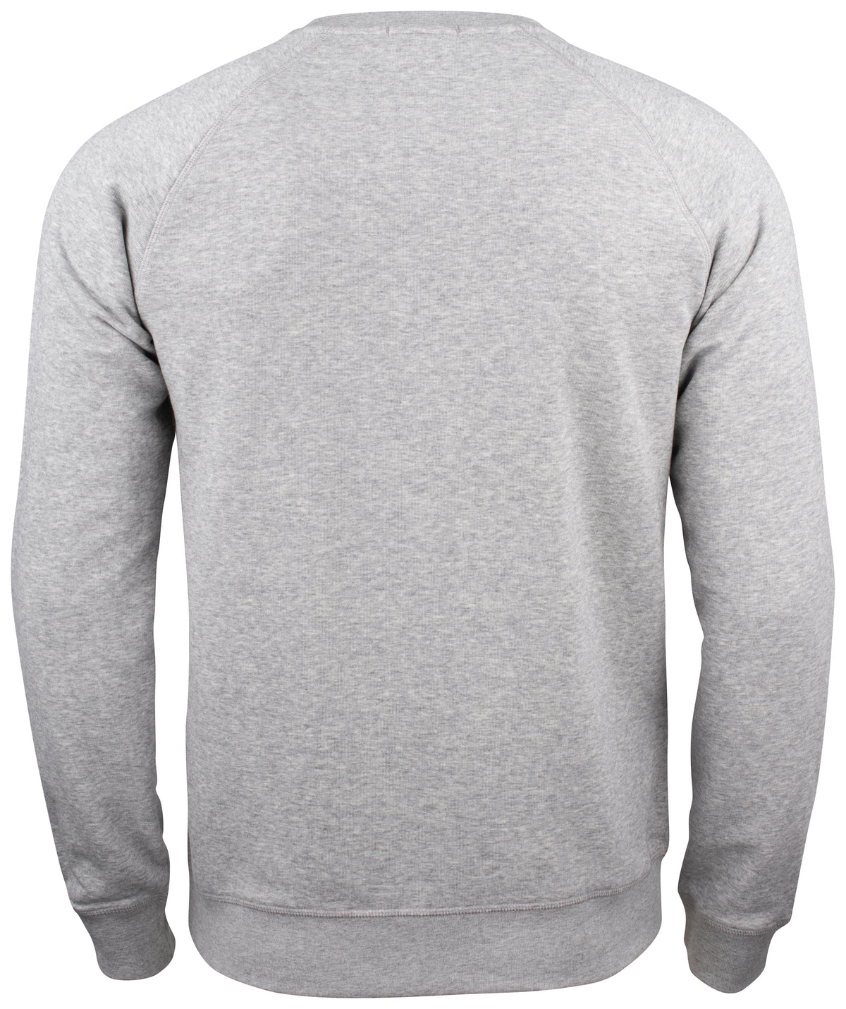 Clique Premium OC Roundneck – Gråmelert – bakside
