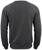 Clique Premium OC Roundneck – Antrasittmelert – bakside