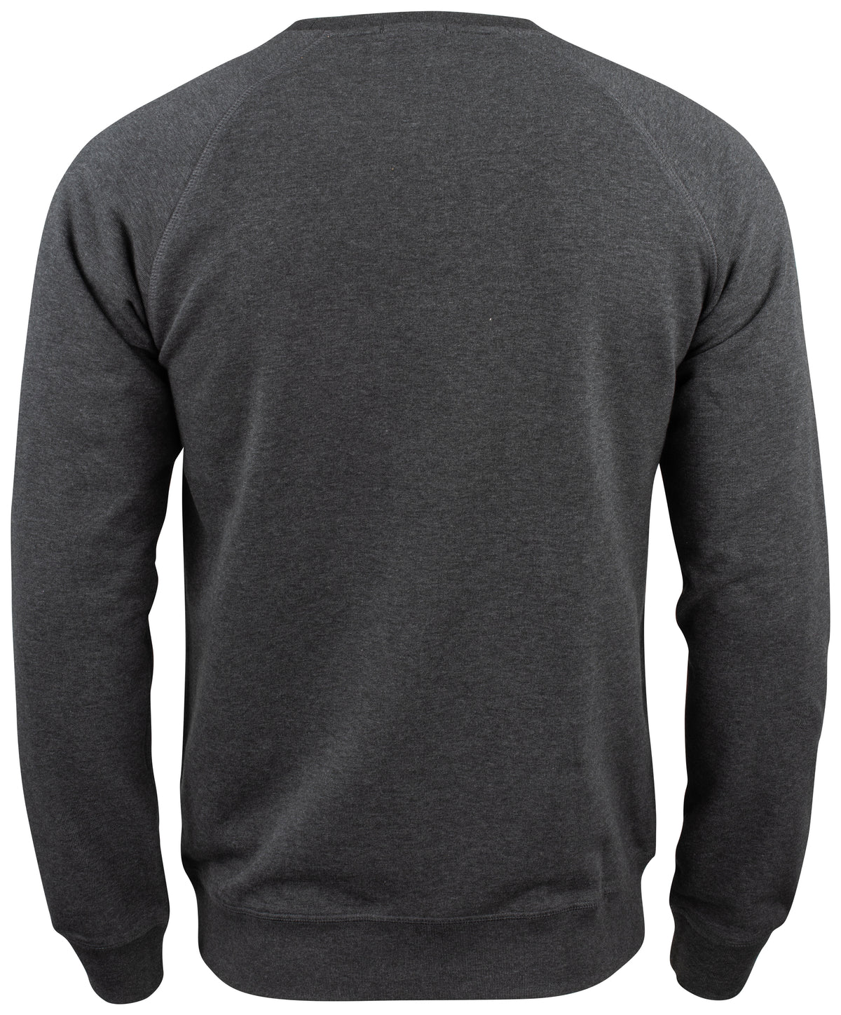 Clique Premium OC Roundneck – Antrasittmelert – bakside