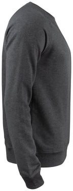 Clique Premium OC Roundneck – Antrasittmelert – høyre side