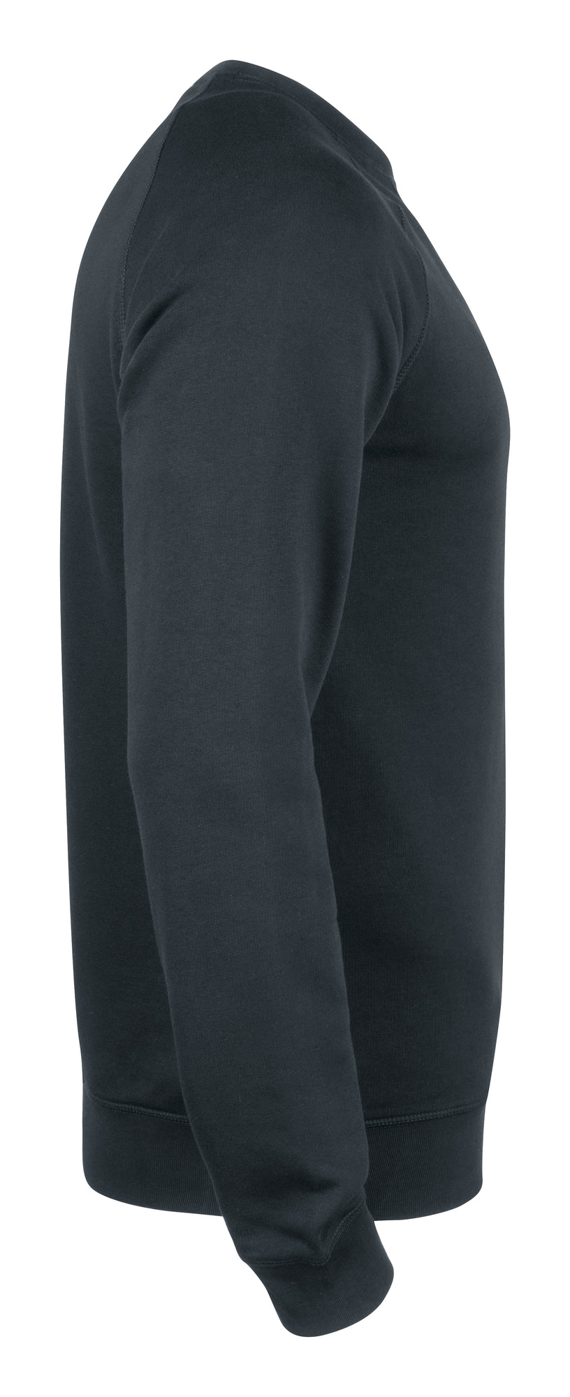 Clique Premium OC Roundneck – Svart – høyre side