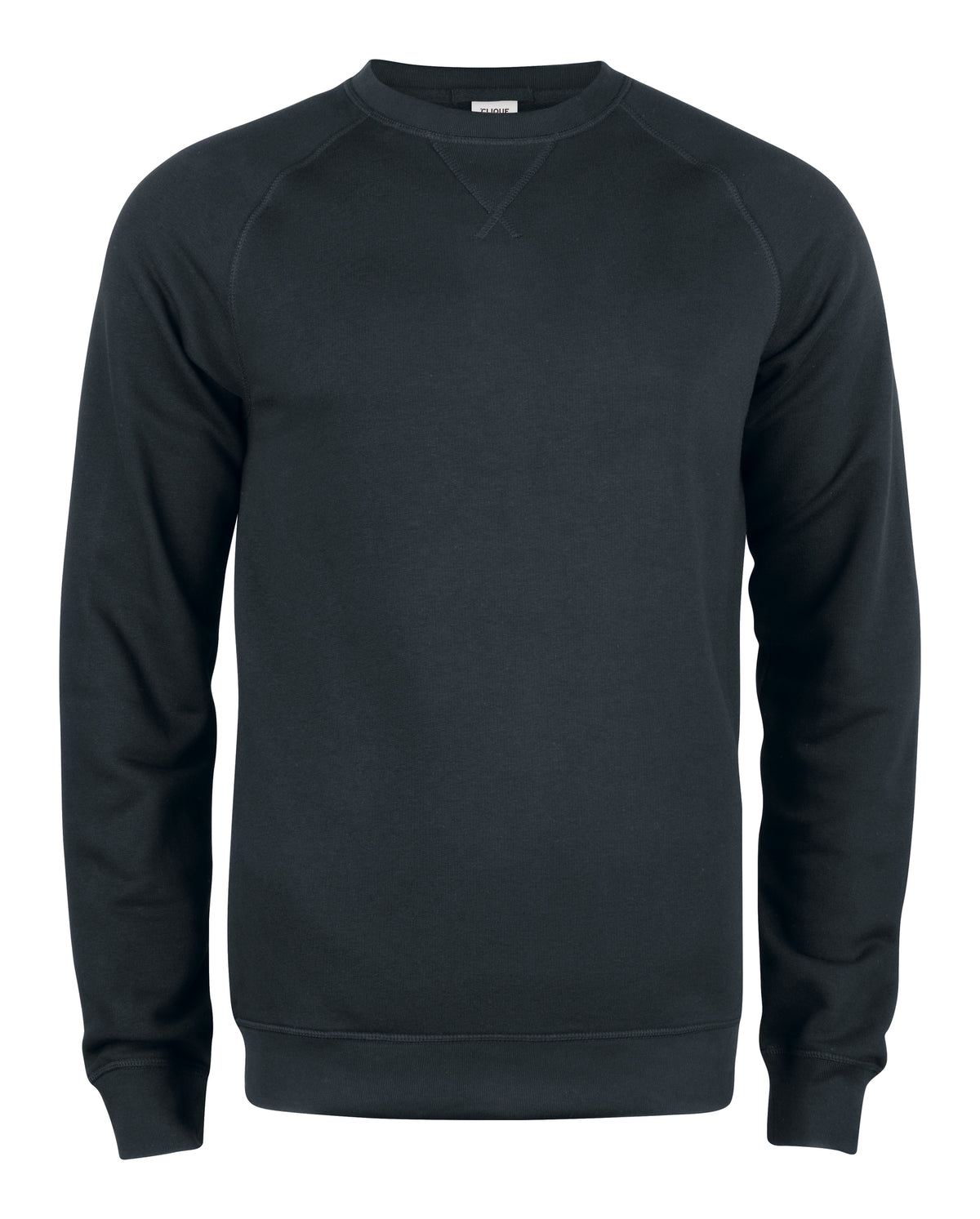 Clique Premium OC Roundneck – Svart – forside