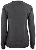 Clique Premium OC Roundneck – dame – Antrasittmelert – bakside
