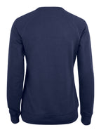 Clique Premium OC Roundneck – dame – Mørk marineblå – bakside