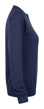 Clique Premium OC Roundneck – dame – Mørk marineblå – høyre side