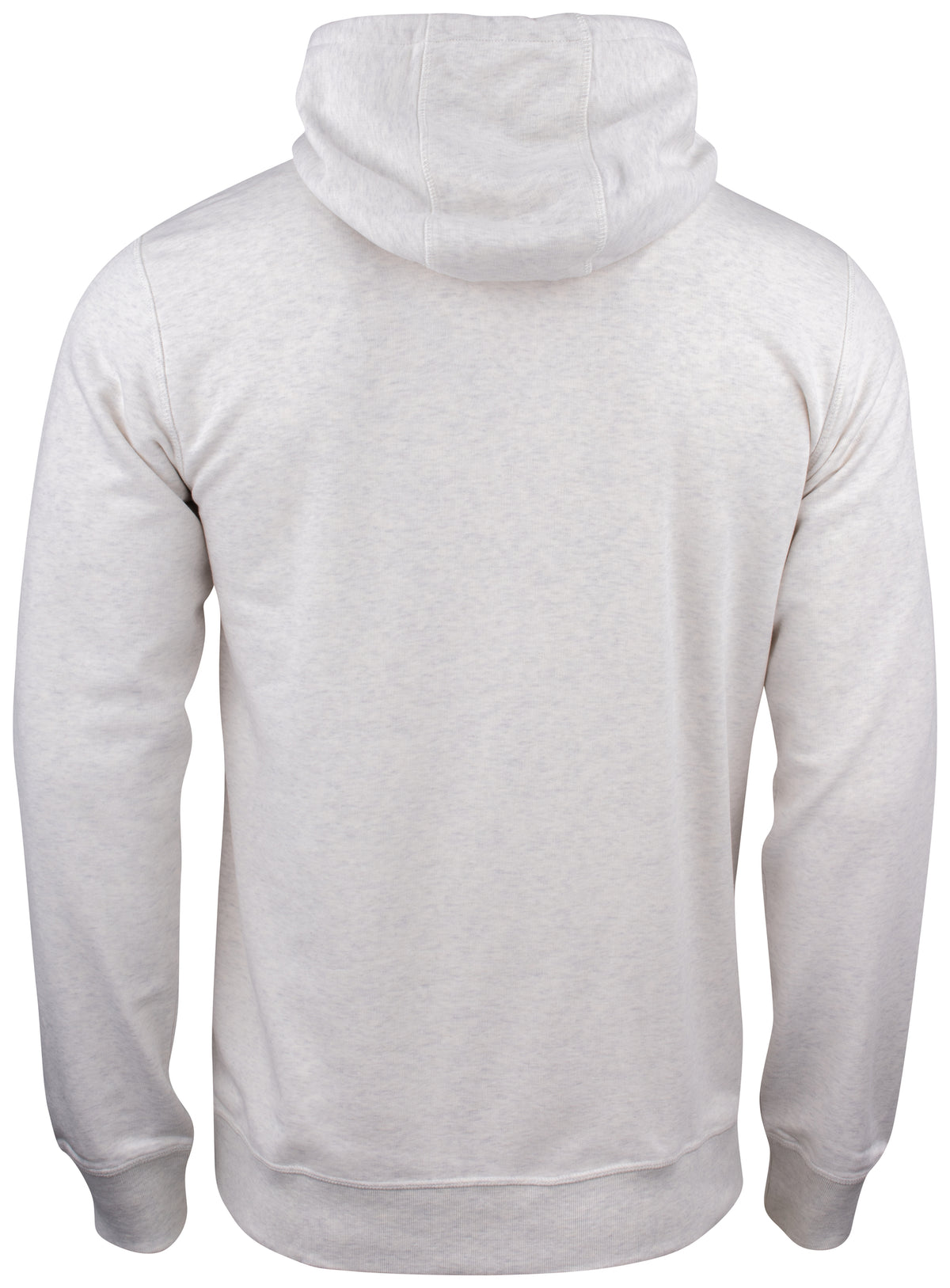 Clique Premium OC Hoody – Naturmelert – bakside