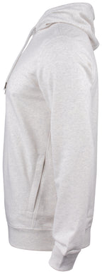 Clique Premium OC Hoody – Naturmelert – venstre side