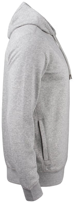 Clique Premium OC Hoody – Gråmelert – høyre side