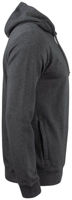 Clique Premium OC Hoody – Antrasittmelert – høyre side