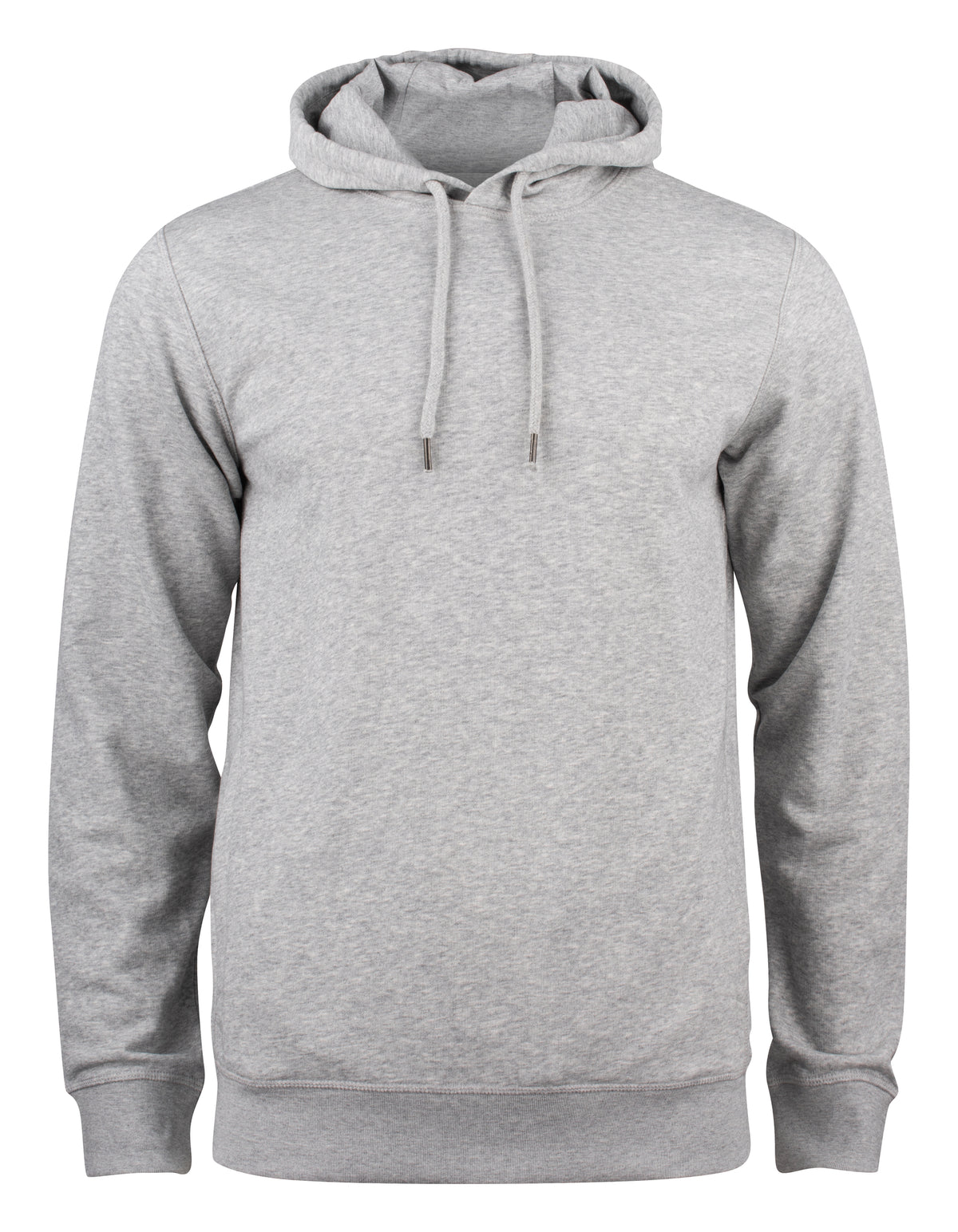 Clique Premium OC Hoody – Gråmelert – forside
