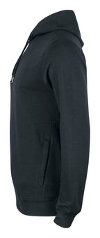 Clique Premium OC Hoody – Svart – venstre side
