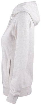 Clique Premium OC Hoody – dame – Naturmelert – venstre side